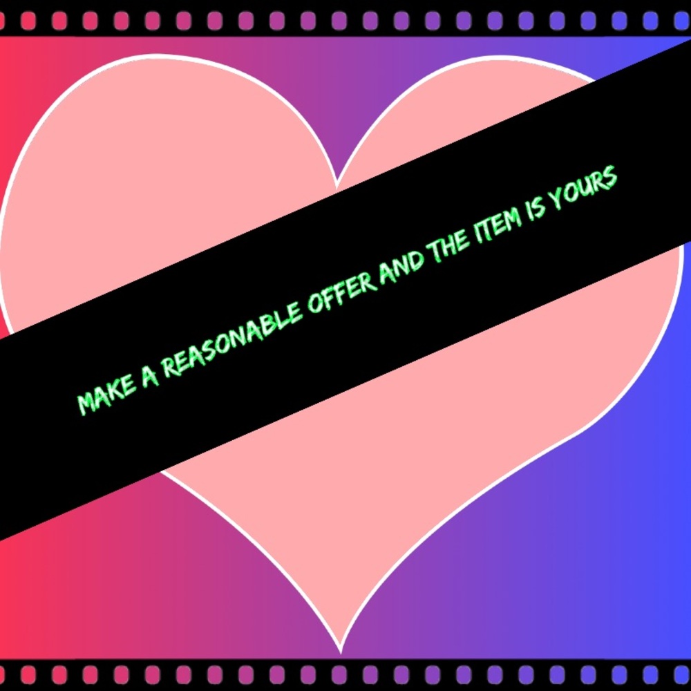 All Reasonable Offers will be Accepted